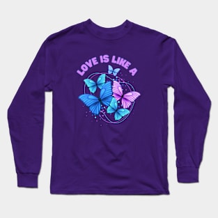 DOLLY PARTON Love is like a Butterfly Long Sleeve T-Shirt